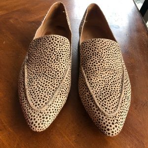 Madewell Ian Skimmer Leopard Flat
